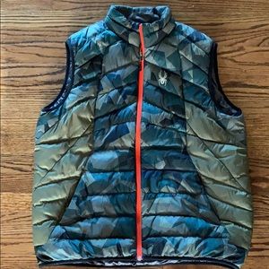 Men’s Spyder Synthetic Down Camo VEST